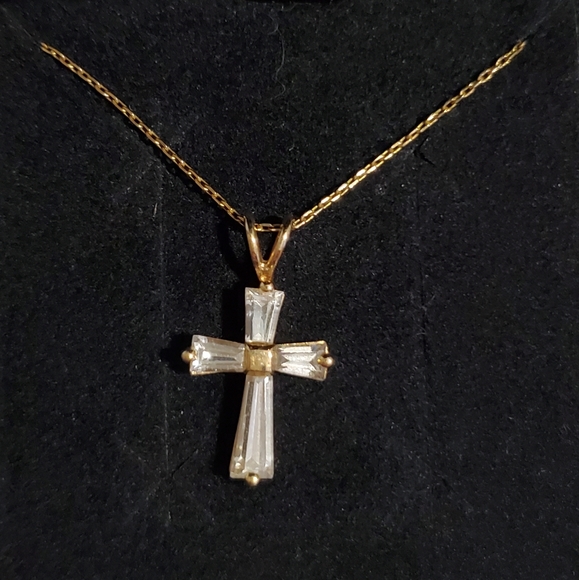 Cross Gold Necklace